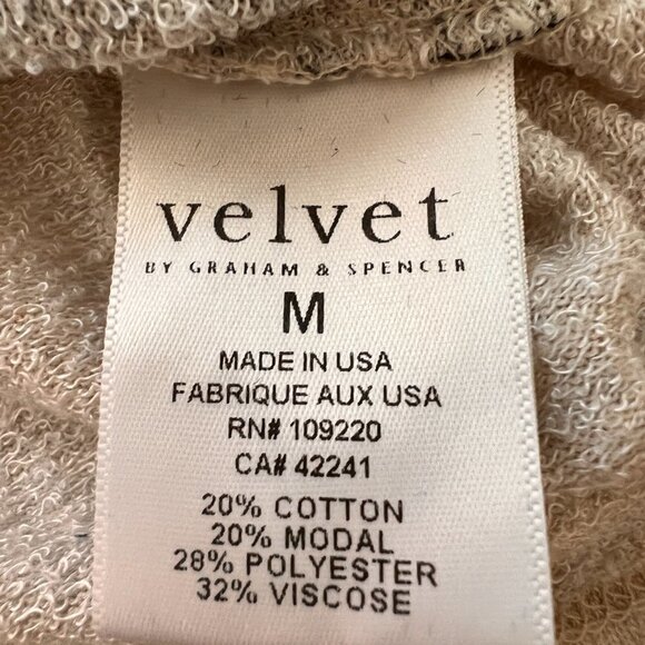 Velvet By Graham & Spencer Pattern Short Sleeve Top Women's M - Picture 4 of 5